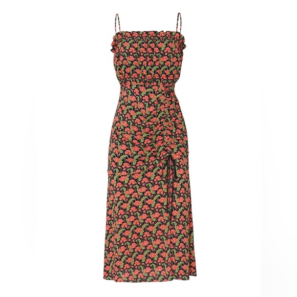 Elliatt Dresses & Skirts - Elliatt Floral Regal Cinch Midi Dress